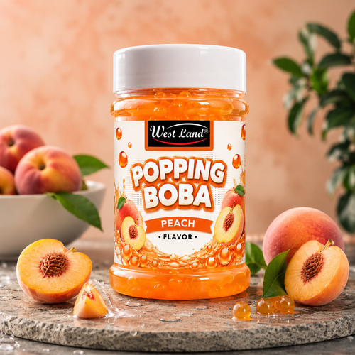PEACH POPPING BOBA 600GM