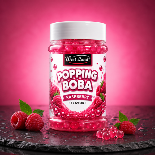 RASPBERRY POPPING BOBA 600GM